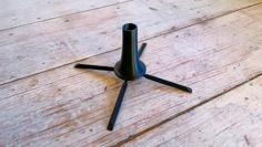 Clarinet Stand – Two Parts (print In Place) 3D Printer Model