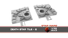 Star Wars Death Star Surface Tile E1 3D Printer Model