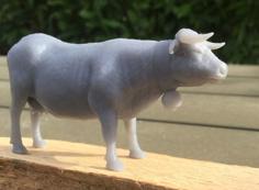 3d Scanned Hérens Cow 3D Printer Model