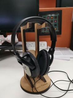 Laser Cut Headphone Stand