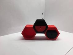 Genie Box, Stackable, Screwable Fully Modifiable Polygon Storage Box. 3D Printer Model