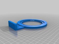 Smoke Detector Mount 3D Printer Model