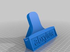 Abxylute Handheld Stand 3D Printer Model