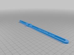 Engineer’s Protractor 3D Printer Model