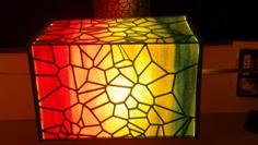 Voronoi Lamp Shade 3D Printer Model