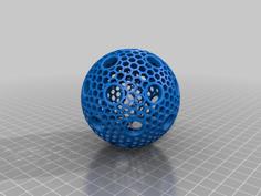 Airless Pickleball 3D Printer Model