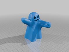 The Swearing Ghost Tea Light – STL 3D Printer Model