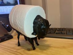 Toilet Roll Buffalo 3D Printer Model