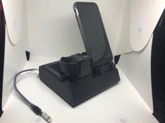 IPhone X And Apple Watch Wireless Charging Base 3D Printer Model