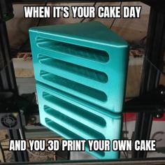 Cake Day 3D Printer Model