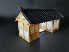 Korea Traditional House 3D Printer Model