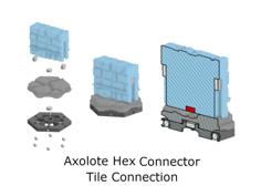 Magnetic Base Systems For Axolote Hex Tiles 3D Printer Model