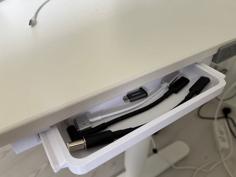 A Tray For Bekant Desk From IKEA For USB-C Adapters 3D Printer Model