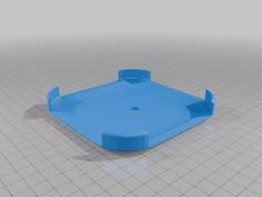 HUb Usb Holder 3D Printer Model