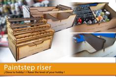 Laser Cut Paintstep Riser – Modular System