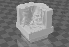 Basic Cavern Corner (Dungeon Blocks Compatible) 3D Printer Model