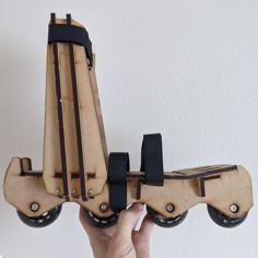 RollerBlades Laser Cut