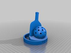 Pickleball Trophy 2024 3D Printer Model