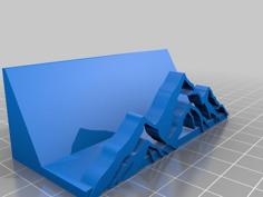 Mountain Range Business Card Holder 3D Printer Model