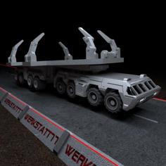 Heavy Recovery Vehicle 3D Printer Model