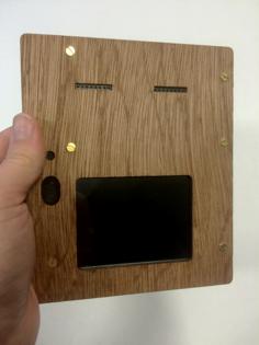 Laser Cut Wooden Case For Kinoma Create