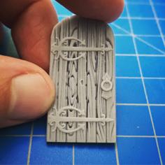 Dungeon Door 3D Printer Model