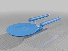 Constitution Class_TOS-Star Trek 3D Printer Model