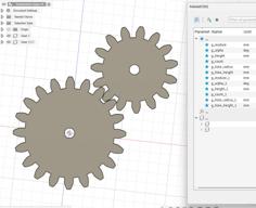 Parametric Spur Gear 3D Printer Model