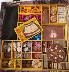 Tiletum Board Game Insert / Organiser 3D Printer Model