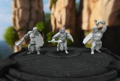 Heroscape: Pict Warriors 3D Printer Model