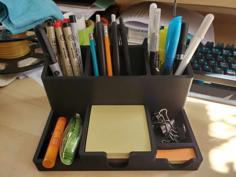 Desk Organizer – Pen Holder 3D Printer Model