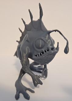 Fish Folk For Table Top 3D Printer Model