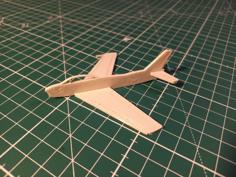 F-86 Sabre Kit Card 3D Printer Model