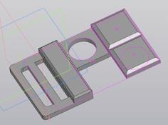 Symmetrical Breakable Buckle 3D Printer Model