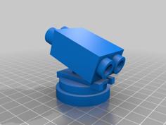 Bottle Rocket Launcher 3D Printer Model