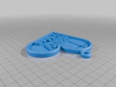 XMas-Heart 3D Printer Model