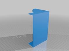 Exit Button Shroud 3D Printer Model