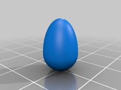 Easter Egg 3D Printer Model