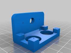 Servo Mount For Ultrasonic Sensor (Single) 3D Printer Model