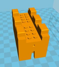 WALL LEGO For Creative Tools Castle Playset (in Progress) 3D Printer Model