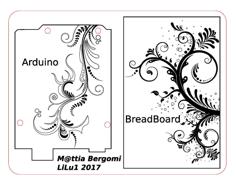 Laser Cut Arduino And Breadboard Transparent Base