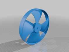 Fan Blade 3D Printer Model