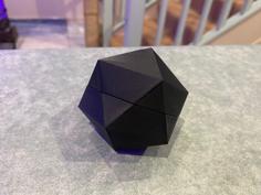 Icosahedron Shaker/Container 3D Printer Model