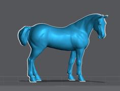 Horse Couple 3D Printer Model