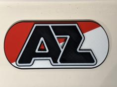 AZ Alkmaar Logo 3D Printer Model