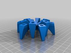 Dansk Spider Candle Holder 3D Printer Model