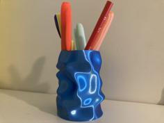 Abstract Pencil Holder/Cup 3D Printer Model