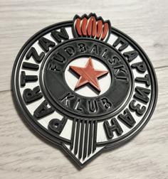 FK Partizan Logo Emblem 3D Printer Model