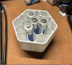 AA Battery Case 3D Printer Model