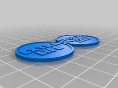 RPO Extra Life Token 3D Printer Model